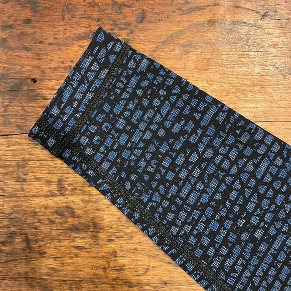 Lululemon Wunder Under Pant III Shatter Weave Desert Teal Alberta Lake size 4 - Picture 5 of 7